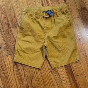 Nautica Men's Mustard Flat Front Shorts